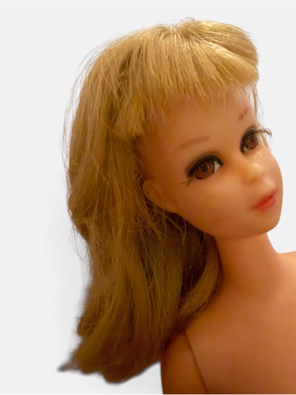 1967 Vintage Mattel Twist ’N Turn Francie #1170 Blonde Nude Doll Rooted Lashes - Picture 10 of 13